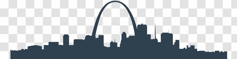 Gateway Arch Skyline Silhouette Bluebird Homecare - Brand Transparent PNG