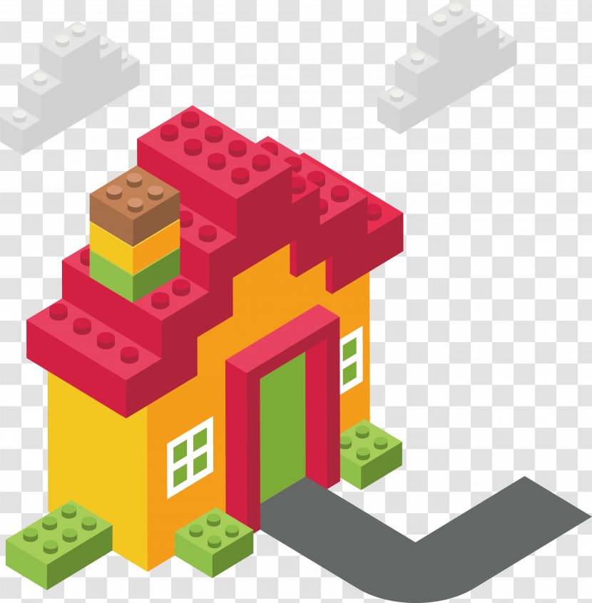 LEGO Euclidean Vector Icon - Ifwe - Lego House Transparent PNG