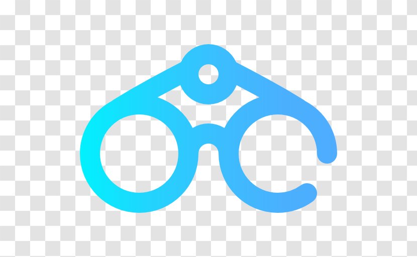 Clip Art Logo Product Angle Line - Eyewear - Binocular Pictogram Transparent PNG