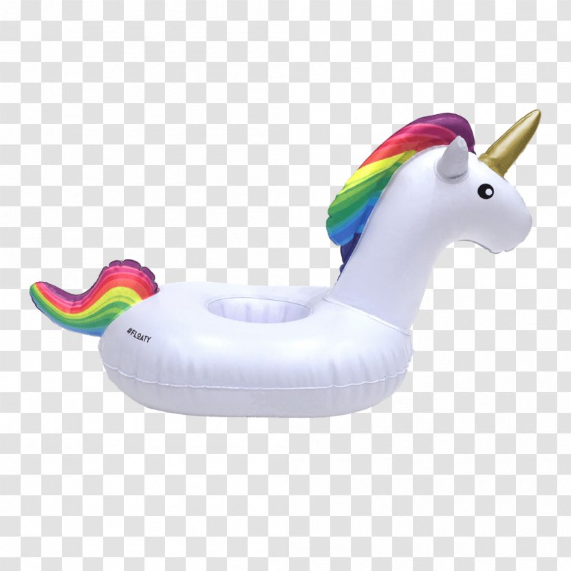 Unicorn Inflatable Drink Cup Holder Transparent PNG