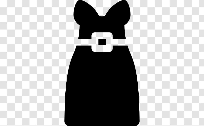 Dress Clothing Fashion Neckline Boutique - Black And White Transparent PNG