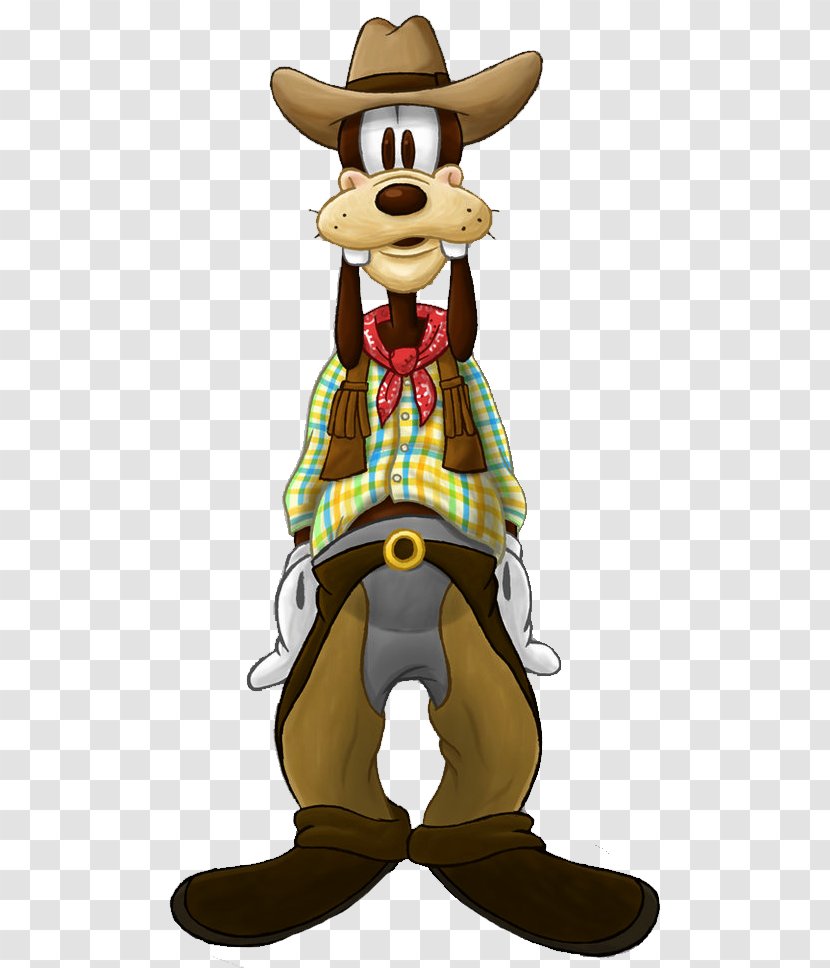 Goofy Donald Duck Minnie Mouse Mickey Pluto - Mascot - Cowgirl Transparent PNG
