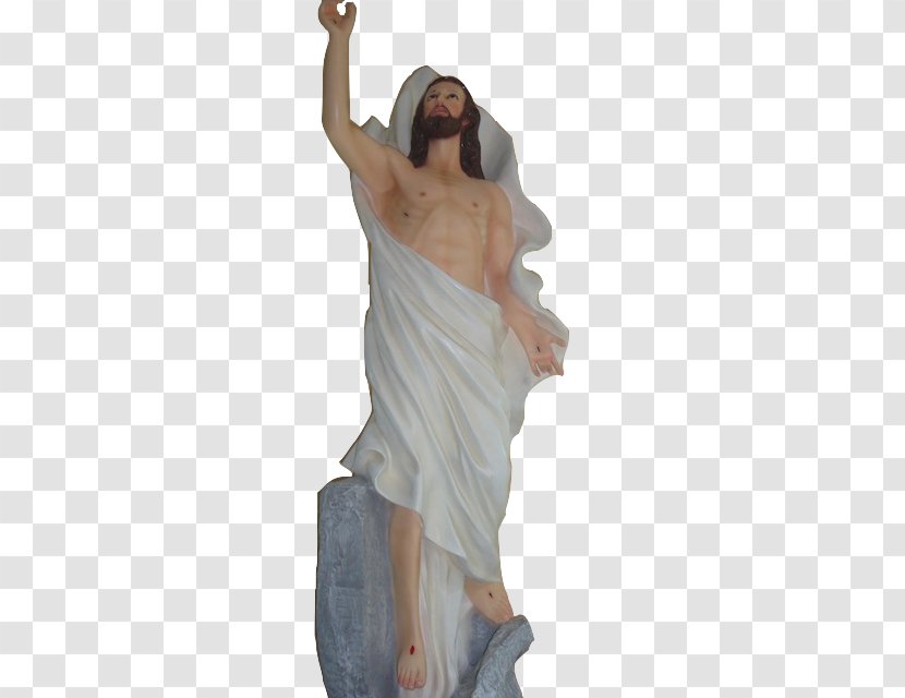 Resurrection Of Jesus Statue Figurine Classical Sculpture - Gold Leaf Transparent PNG