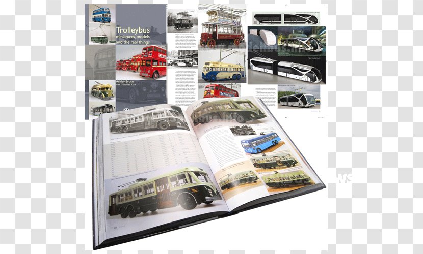 Trolleybus Van Hool Motor Vehicle Book - Bus Transparent PNG
