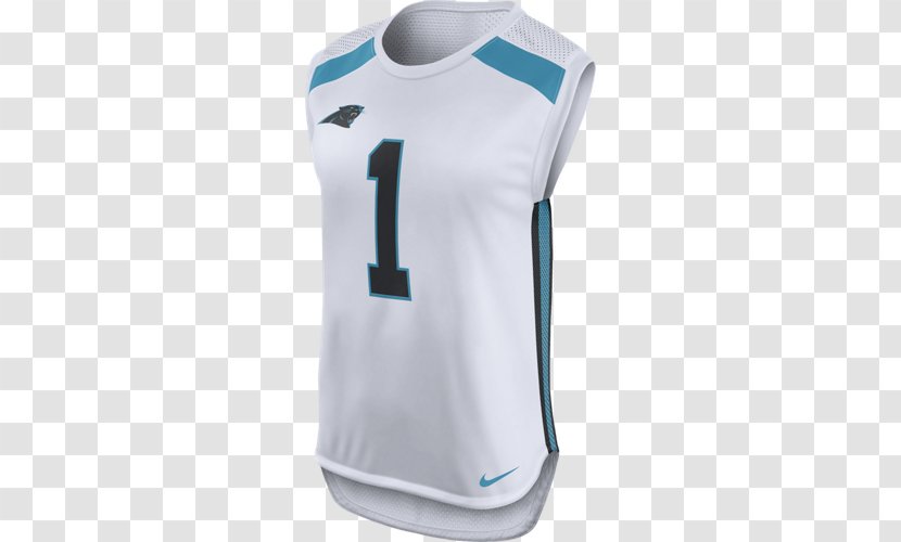 Carolina Panthers Nike Free T-shirt NFL - Cam Newton Transparent PNG