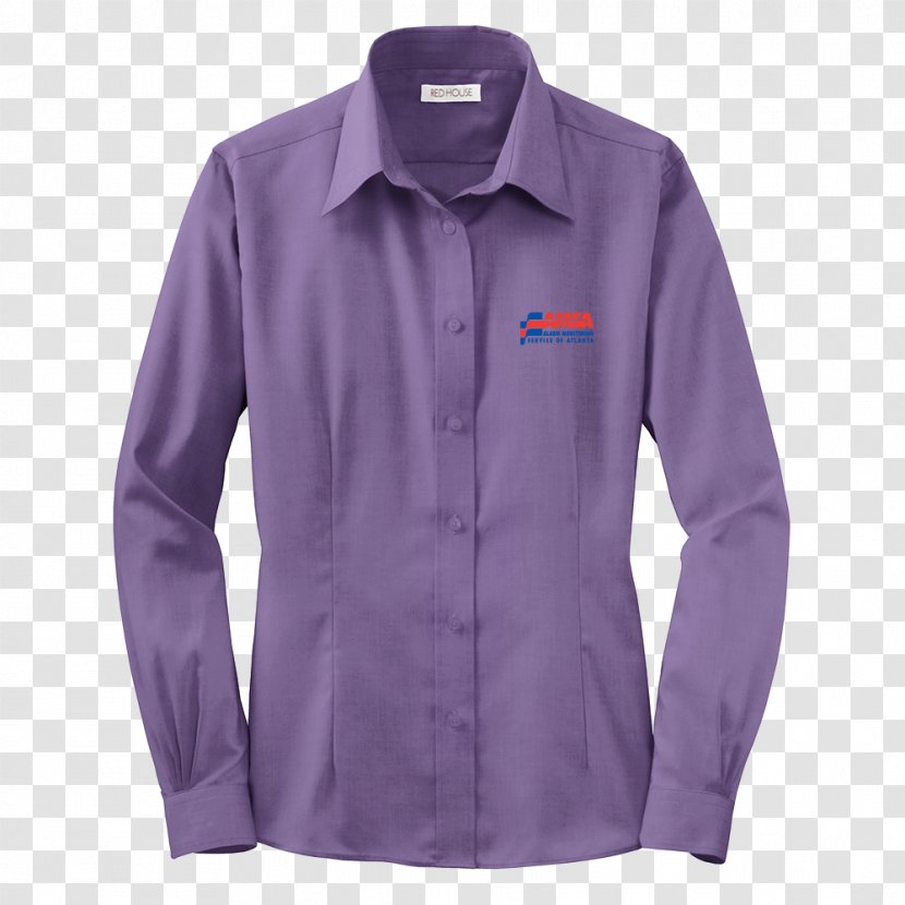 Long-sleeved T-shirt Oxford - Violet Transparent PNG