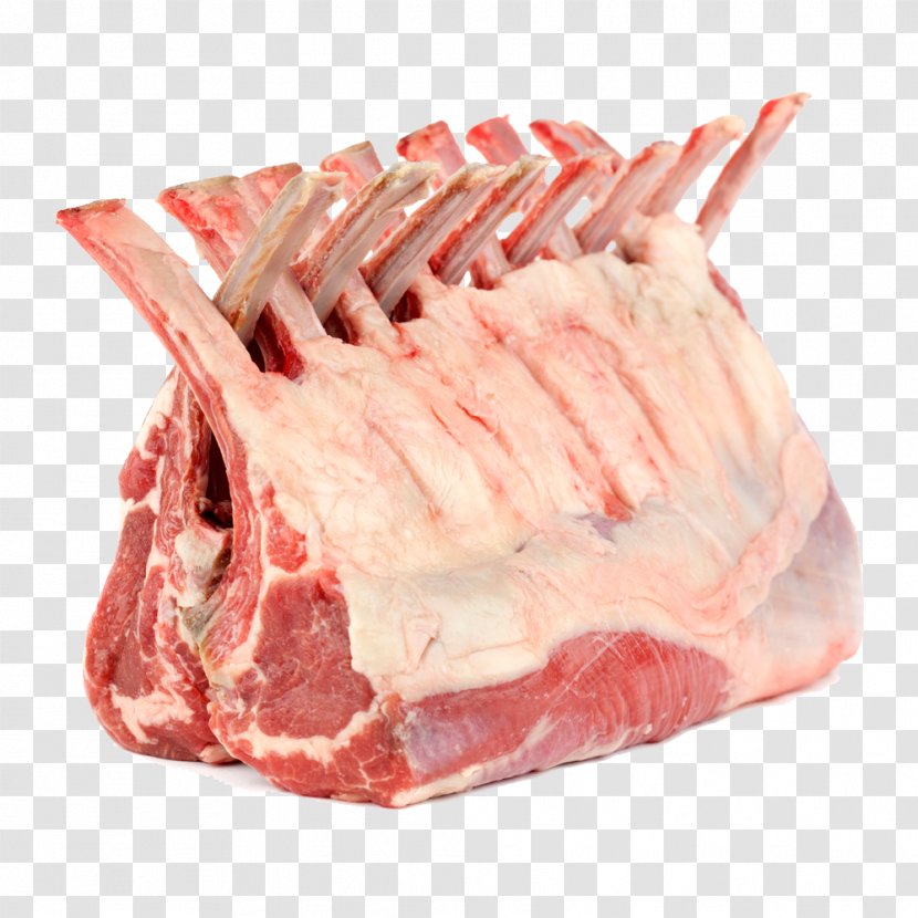 Ribs Sheep Rack Of Lamb And Mutton Meat Chop - Silhouette - Roast Transparent PNG