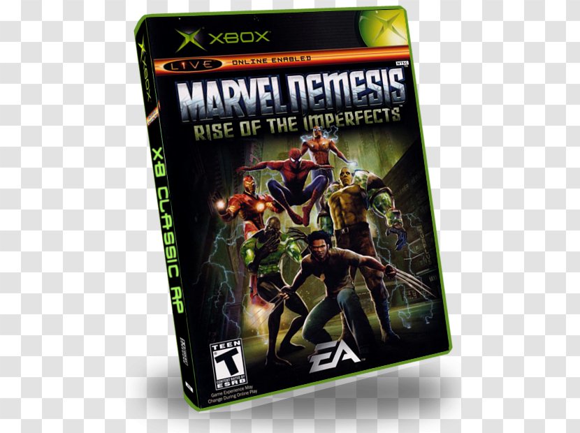 Marvel Nemesis: Rise Of The Imperfects PlayStation 2 Daredevil GameCube Punisher - Game Transparent PNG