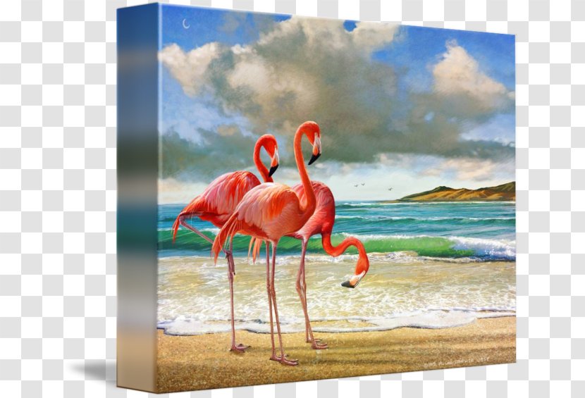 Canvas Print Flamingo Painting Printing - National Treasure 3 Transparent PNG