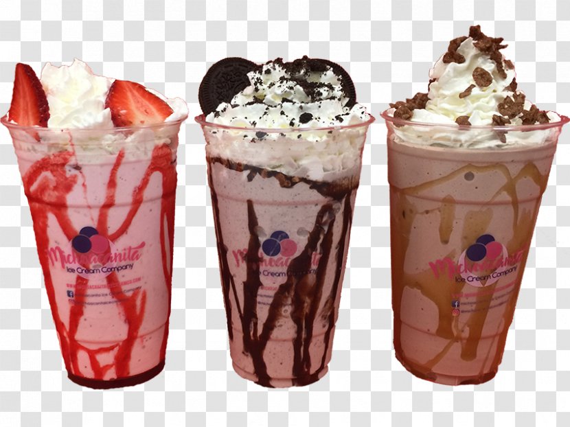 Sundae Michoacanita Ice Cream Company Milkshake Knickerbocker Glory - Parlor - Shakes Transparent PNG