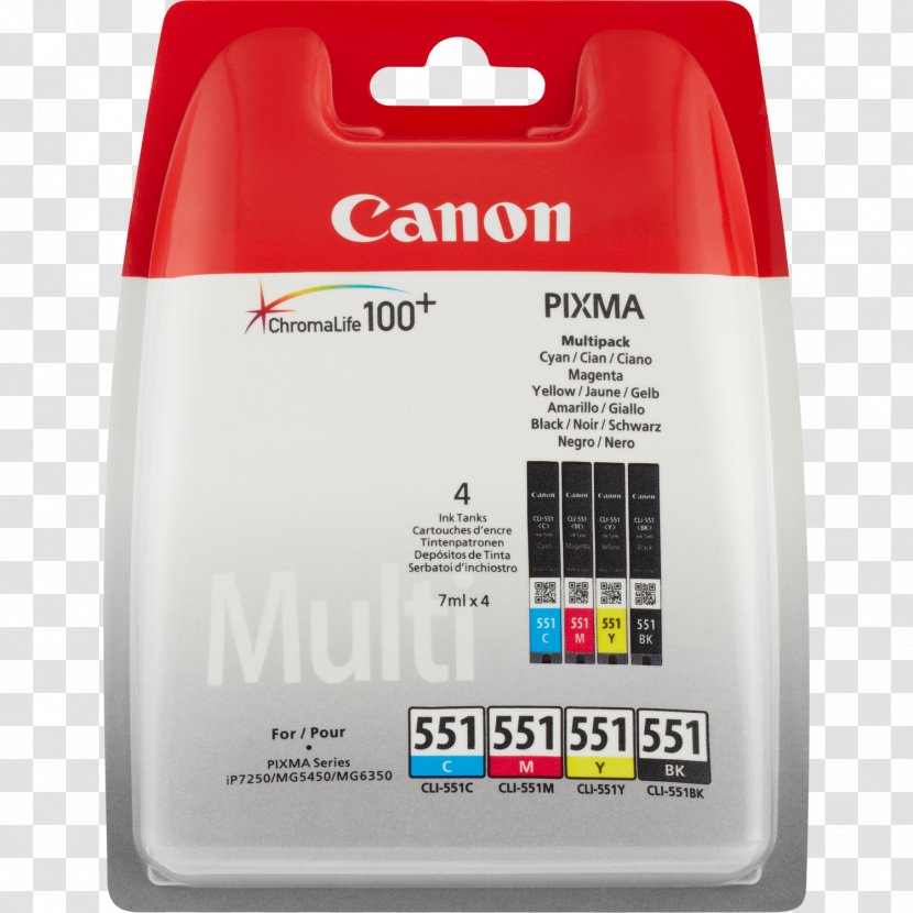 Ink Cartridge Canon Printer Color Transparent PNG