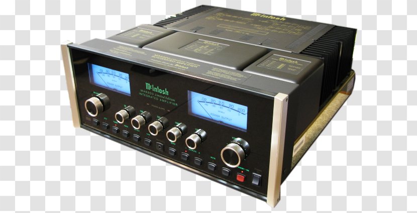 Audio Power Amplifier McIntosh Laboratory Radio Receiver Loudspeaker - Electronic Musical Instruments - Mcintosh Transparent PNG