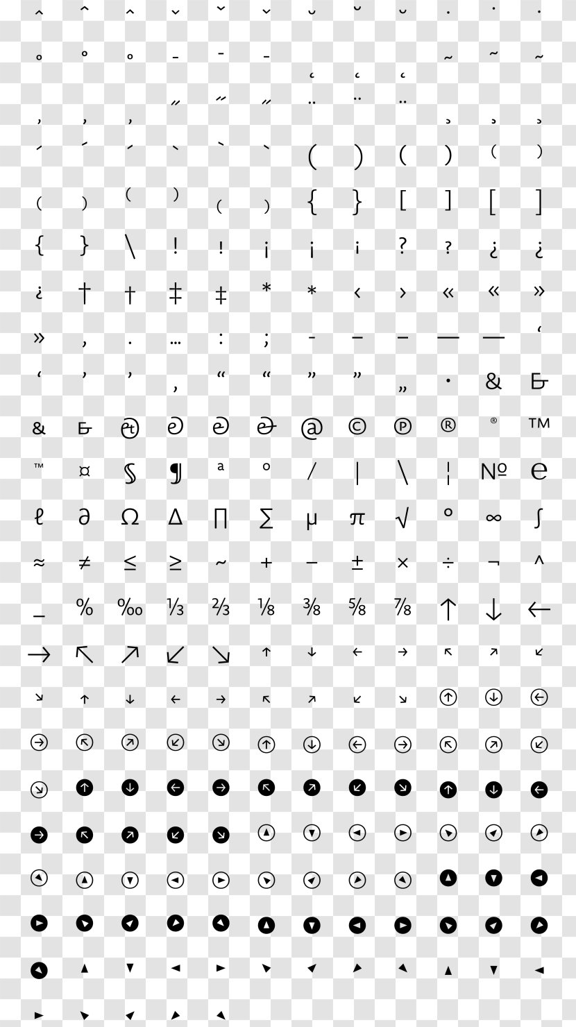 Text Monograph Document Word Search Font - White - Lucida Sans Unicode Typeface Sans-serif Transparent PNG