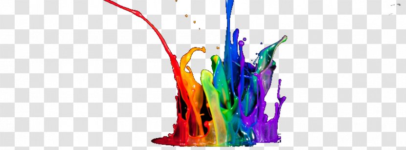 Color Drawing Evaluation Microsoft Paint Graphic Design - Television - Splash Colorful Transparent PNG