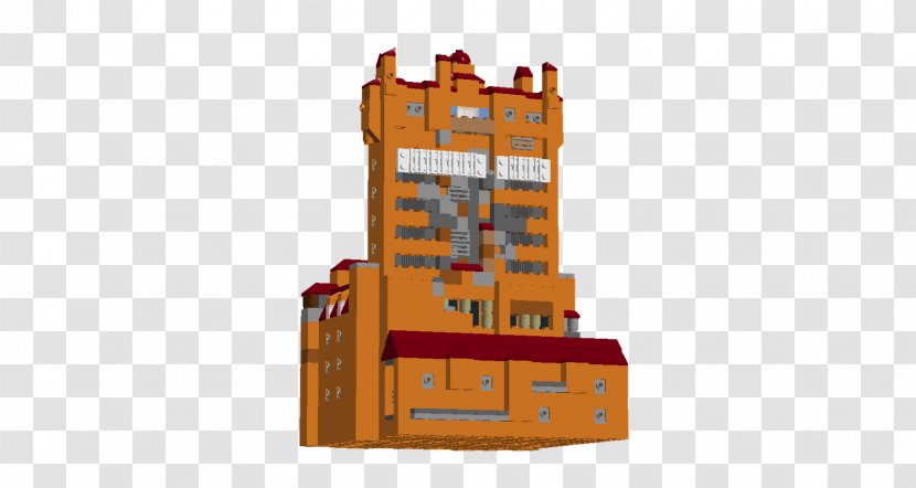 The Twilight Zone Tower Of Terror Facade Building - Lego - Walt Disney World Transparent PNG