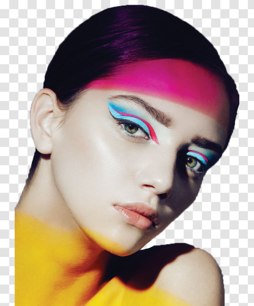 Make-up Artist Beauty Model Cosmetics - Eye Shadow - Makeup Transparent PNG