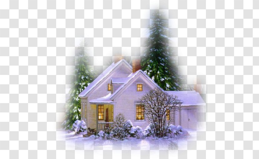 Christmas House - Fir - Home Image Transparent PNG