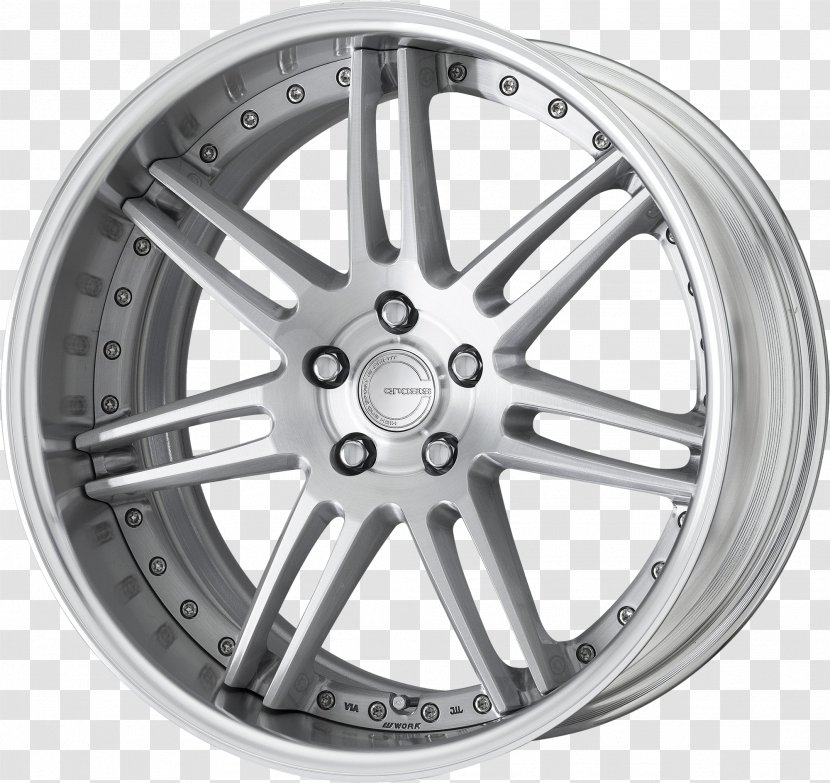 Alloy Wheel Tire WORK Wheels Toyota Crown - Automotive System Transparent PNG