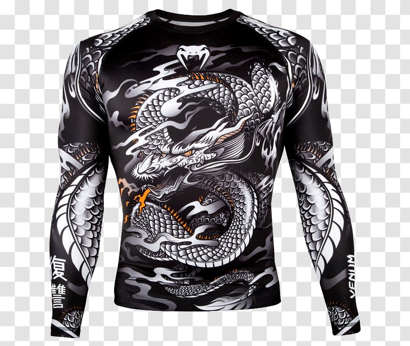 T-shirt Rash Guard Venum Brazilian Jiu-jitsu Boxing - Clothing Transparent PNG