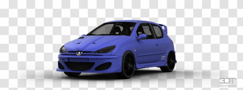 Bumper Subcompact Car City - Automotive Exterior - Peugeot 206 Transparent PNG