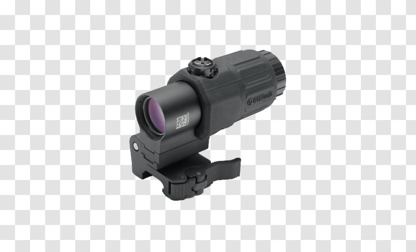 EOTech Holographic Weapon Sight Reflector - Shooting Transparent PNG