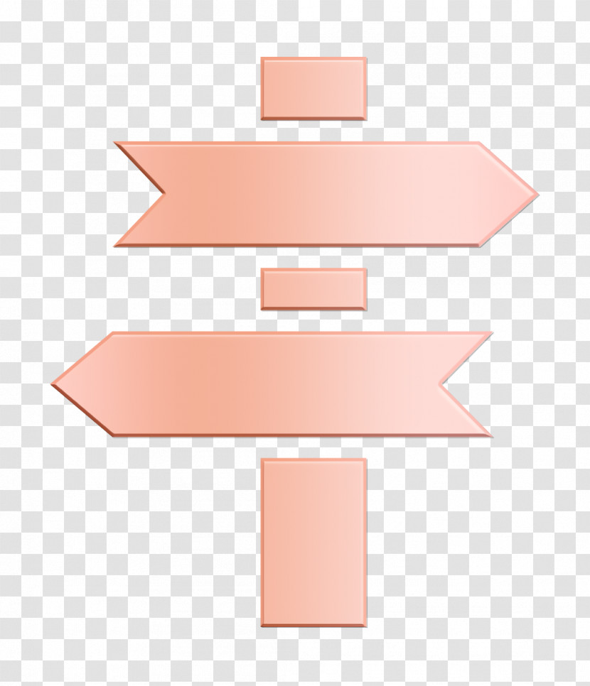 Arrows Icon Road Icon Directional Signal Icon Transparent PNG