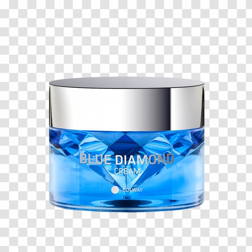 Krem Blue Diamond Skin - Water Transparent PNG