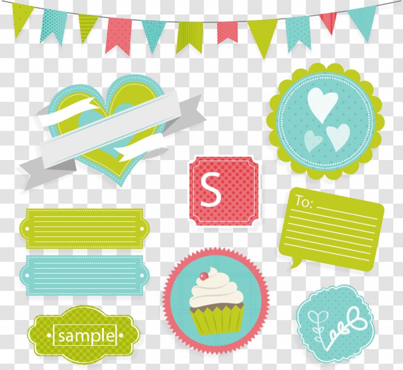 Paper Material Ribbon Download Clip Art - Text Box - Pull The Flag And Vector Love Transparent PNG