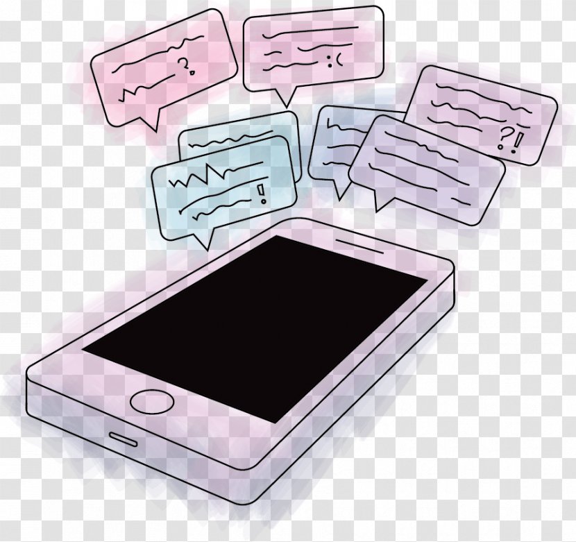 Smartphone Cyberstalking Harassment Mobile Phones - Portable Media Player Transparent PNG