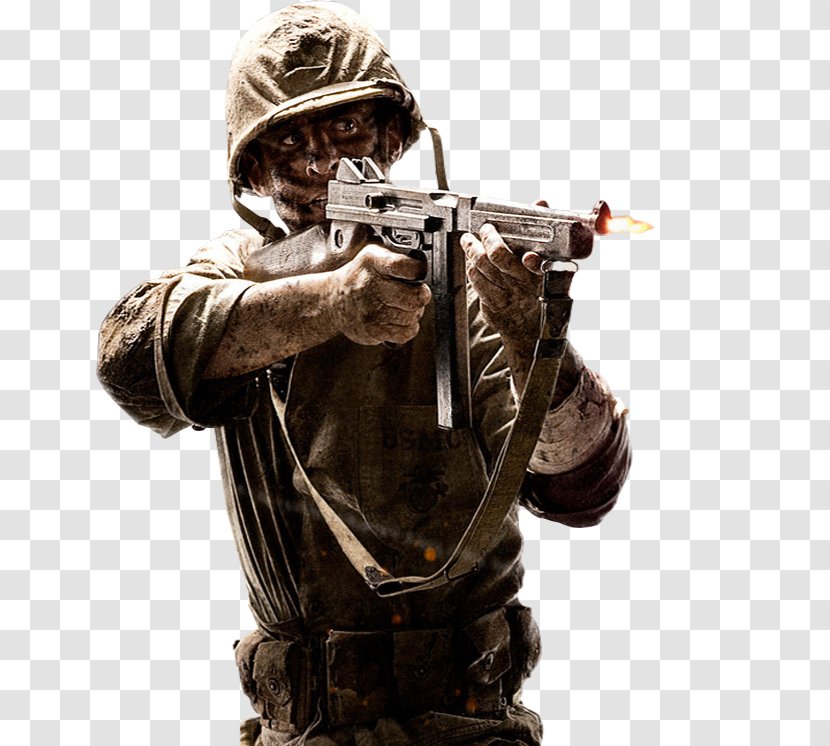 Call Of Duty: World At War WWII Zombies Black Ops II - Duty Ii - Soldier Transparent PNG
