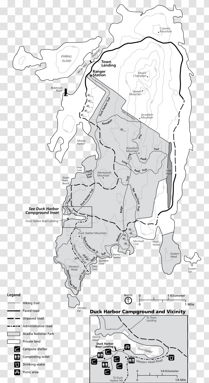 Trail Map Cumberland Knob Sketch Bryce Canyon National Park Transparent PNG