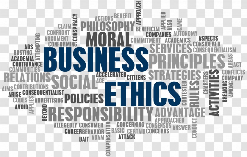 Business Ethics Definition Organization Concept - Text Transparent PNG