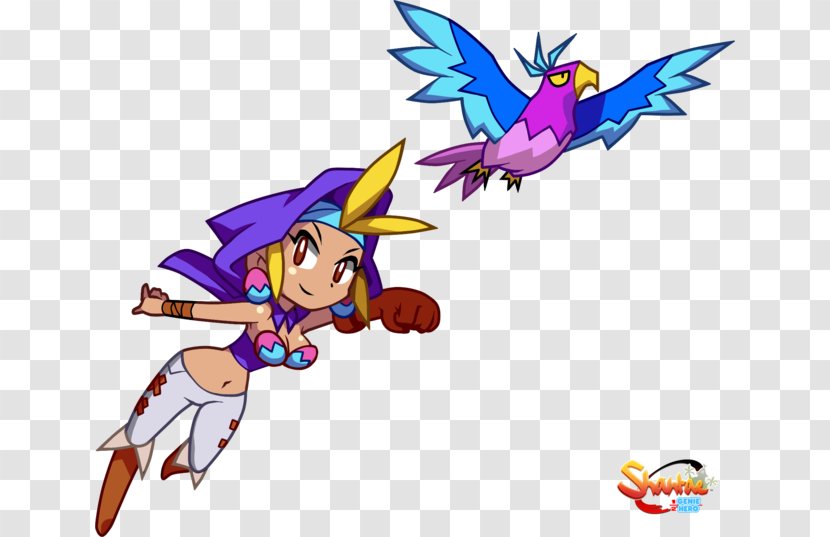 Shantae: Half-Genie Hero Shantae And The Pirate's Curse Xbox One PlayStation 4 WayForward Technologies - Watercolor - Heart Transparent PNG