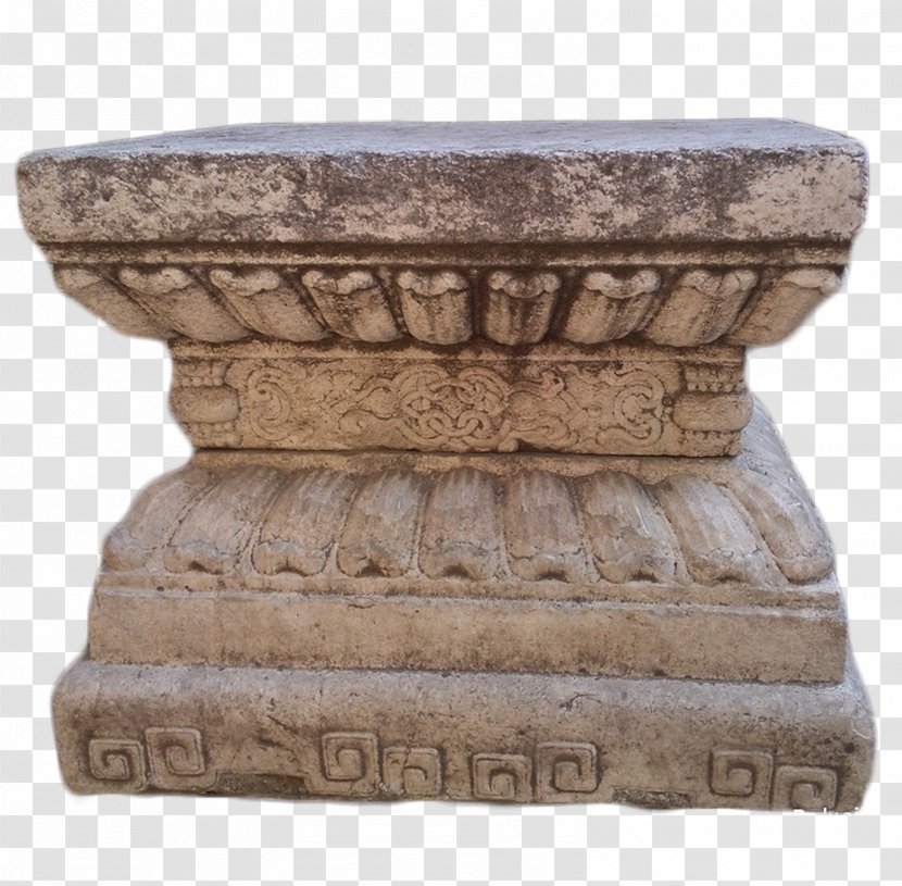 Stone Carving Rock - Ancient History - European Style Retro Transparent PNG