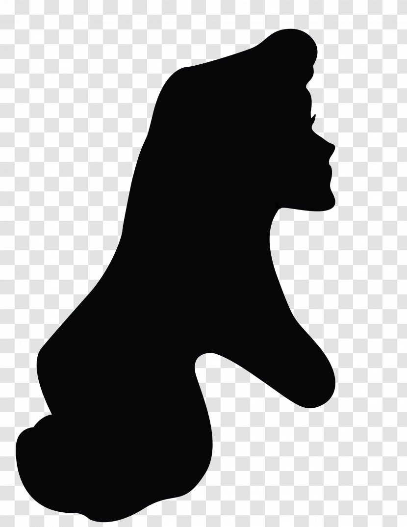 Silhouette Nose Black M Clip Art - And White Transparent PNG