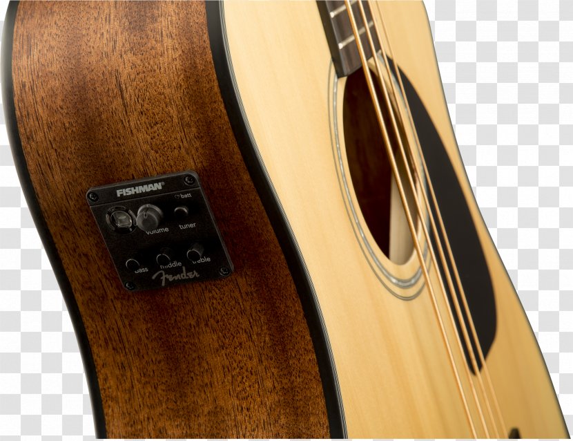 Acoustic Guitar Acoustic-electric Bass Tiple - Silhouette Transparent PNG