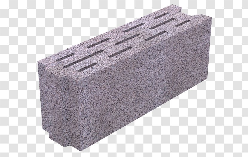 Expanded Clay Aggregate Cement Construction - Cinder Block Transparent PNG
