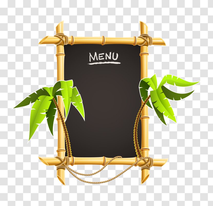 Bamboo Picture Frame Royalty-free Illustration - Rectangle Transparent PNG