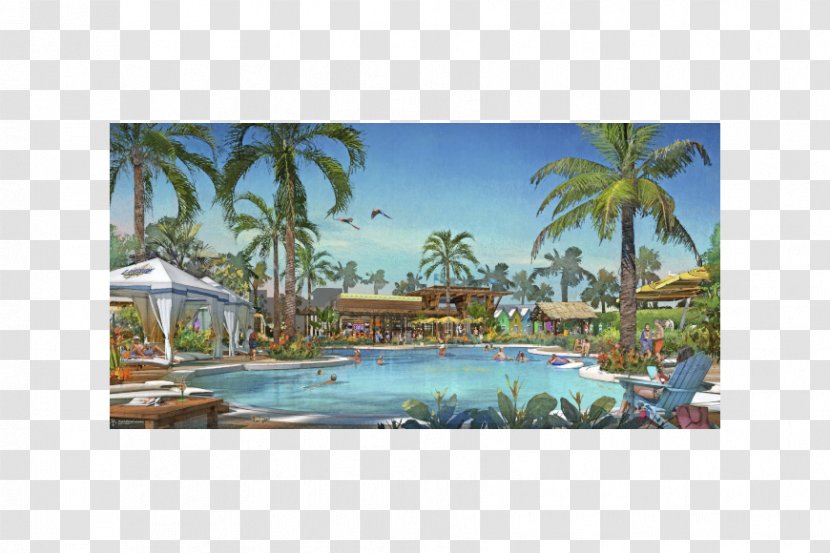 Jimmy Buffett's Margaritaville Latitude Daytona Beach Sales Center Hilton Head - Watercolor - House Transparent PNG