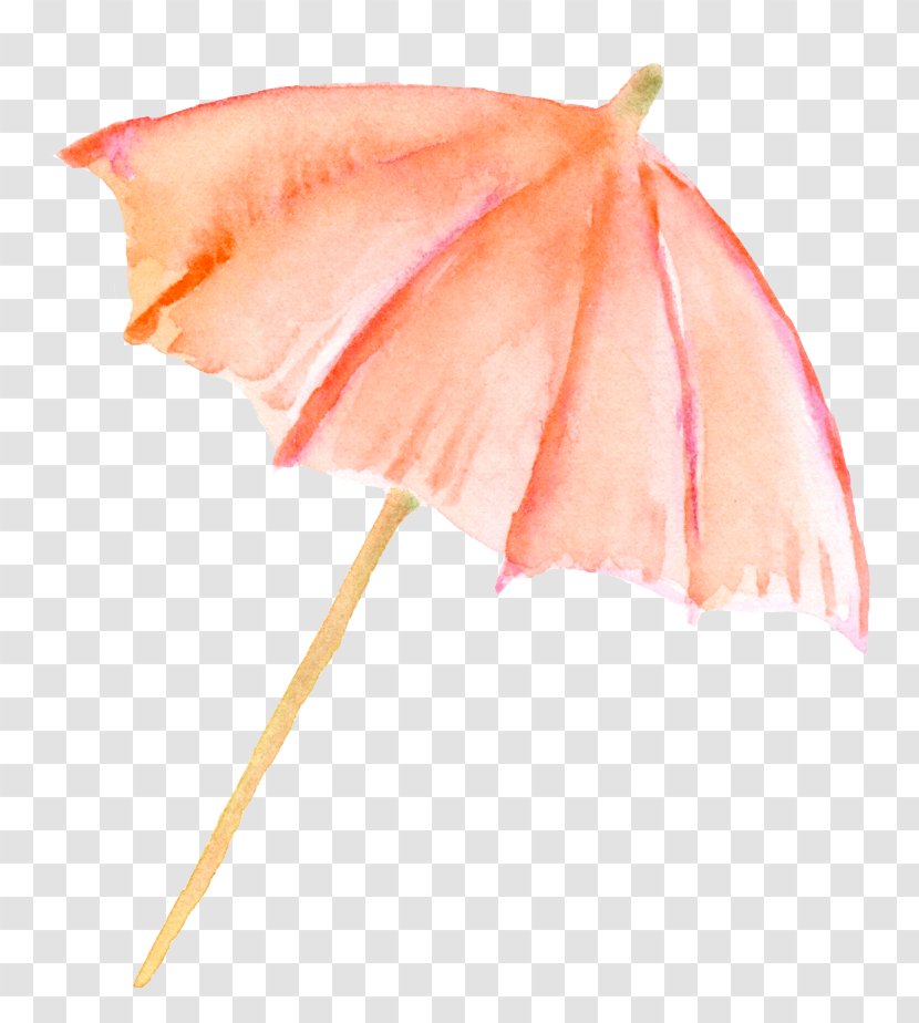 Umbrella - Orange - Rgb Color Model Transparent PNG