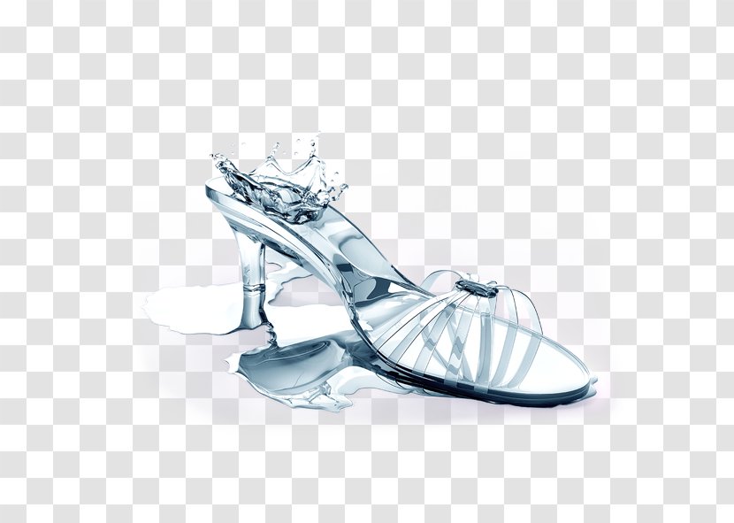 Slipper Shoe High-heeled Footwear Flip-flops - Sandal - Creative Shoes Transparent PNG