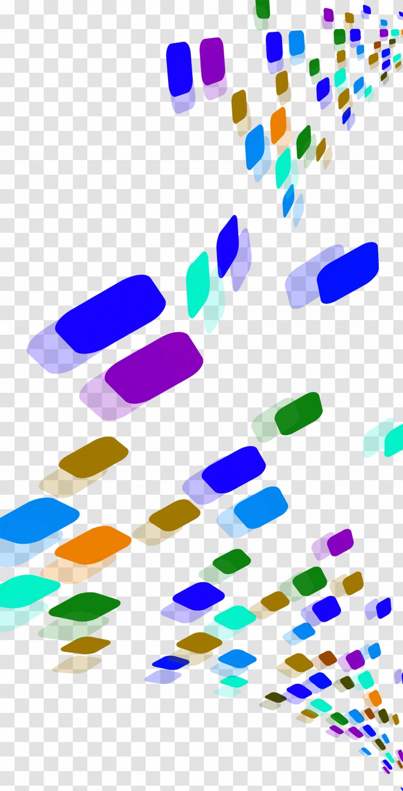 Rectangle Square - Designer - Colorful Technology Background Transparent PNG