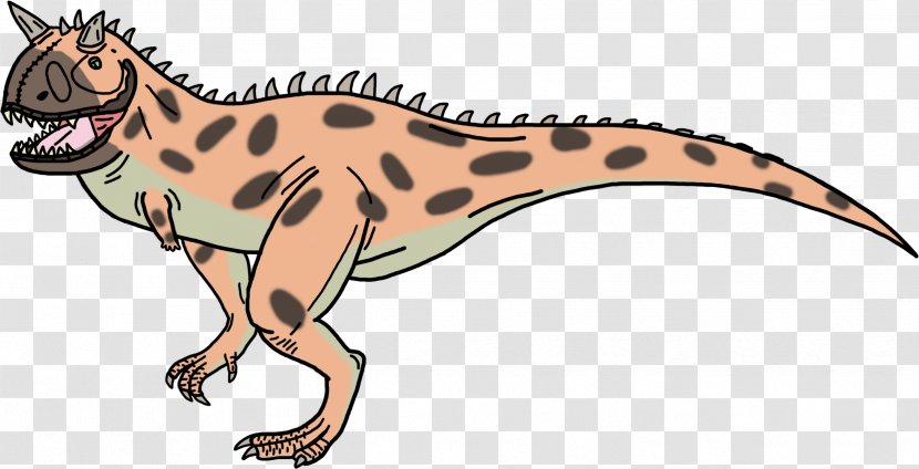 Tyrannosaurus Velociraptor Wildlife Fauna Clip Art - Character - Carnotaurus Ark Transparent PNG
