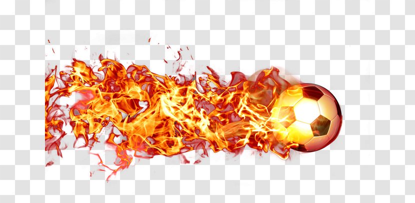 Football Fire Light Transparent PNG