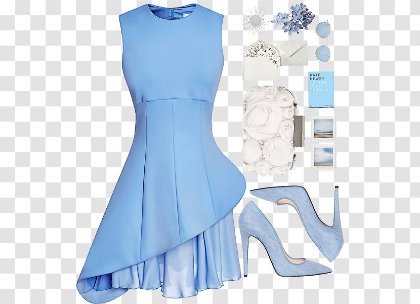 Fashion Dress Skirt Blue Handbag - With High-end Women Transparent PNG