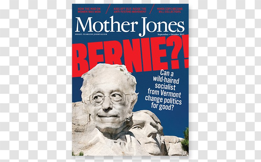 US Presidential Election 2016 Magazine Politics Book Cover Mother Jones - Us Transparent PNG