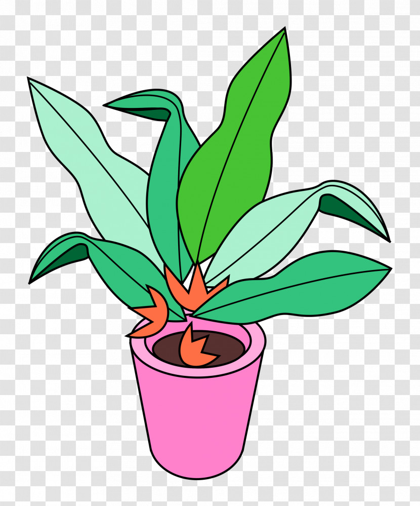 Flower Plant Stem Leaf Flowerpot Tree Transparent PNG