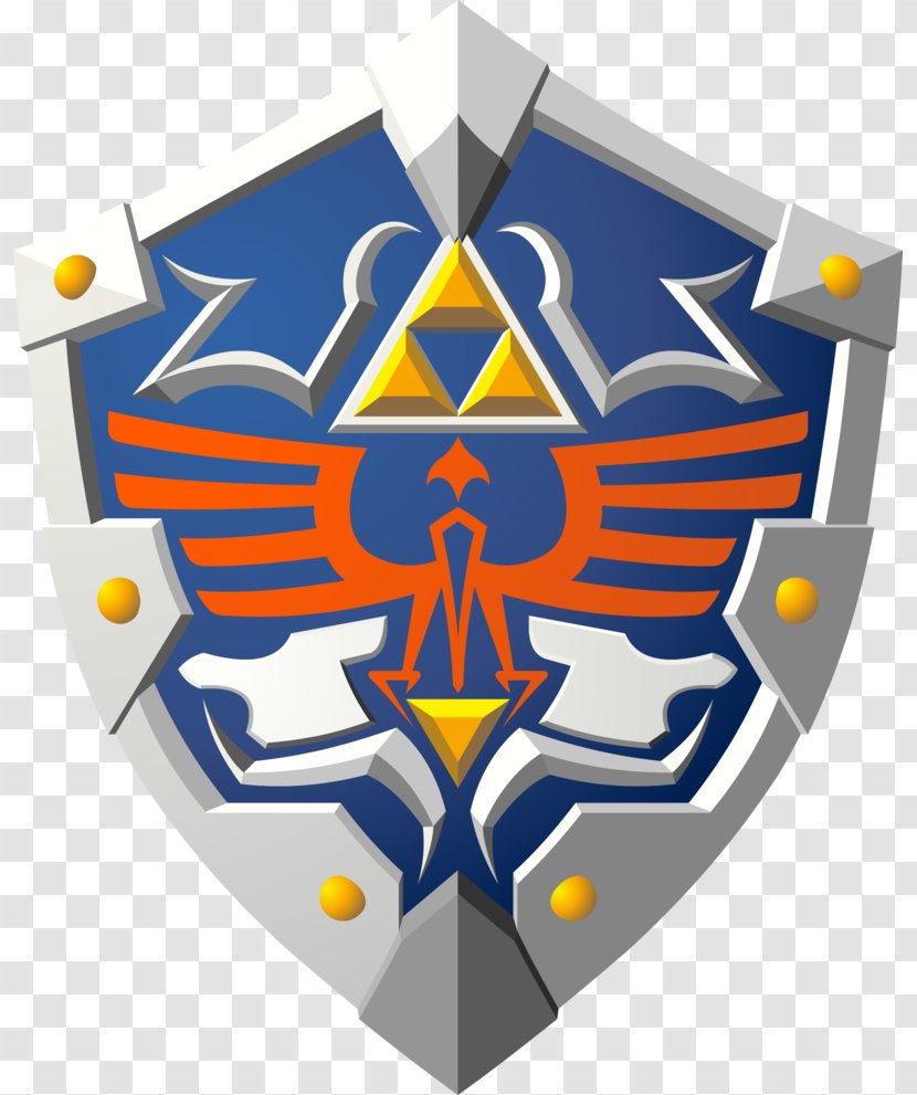The Legend Of Zelda: Ocarina Time Twilight Princess HD Wind Waker Skyward Sword Breath Wild - Logo - Shield Transparent PNG