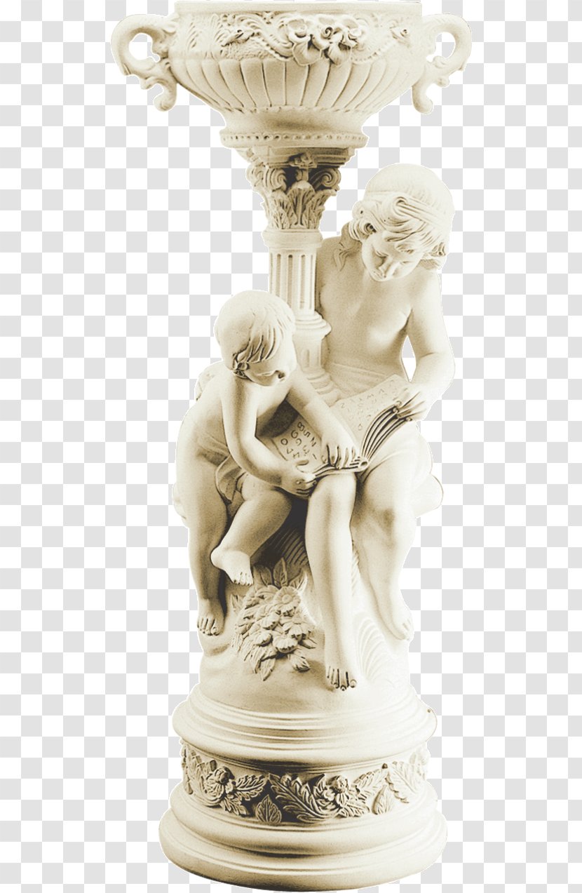 Classical Sculpture Glass Fiber Statue Interieur - Plaster Transparent PNG