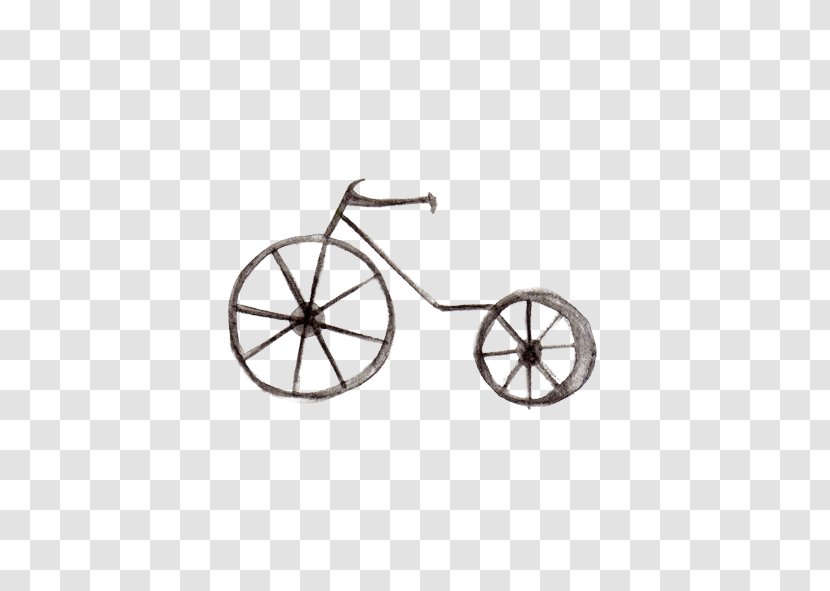 Bicycle Illustration Transparent PNG